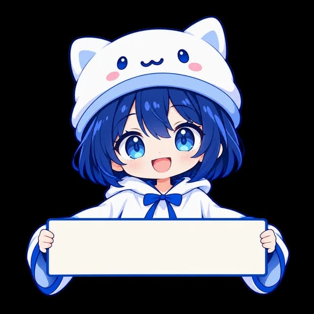スタンプを載せたトレーを差し出すこよみちゃん